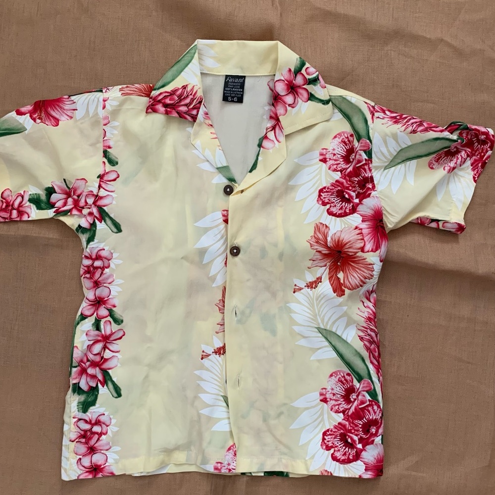 Boy’s Rayon Hawaiian shirt